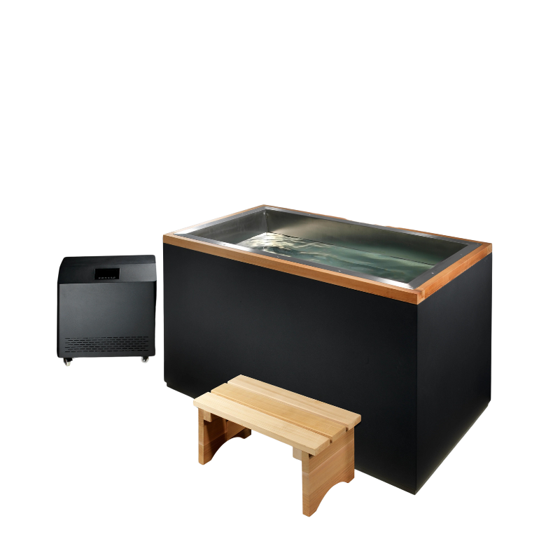 Golden Designs Cold Plunge Tubs Dynamic Cold Therapy Cuboid 304 Stainless Steel Cold Plunge