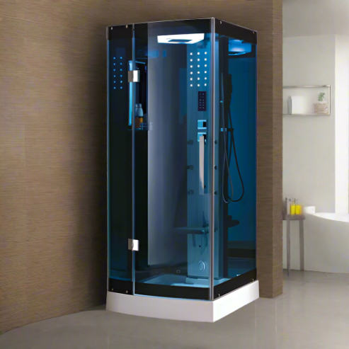 Mesa Showers Mesa WS-301A 1 Person Walk-In Steam Shower - 36"L x 36"W x 85"H