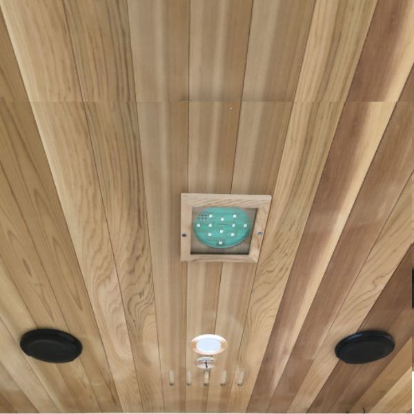 Sunray Saunas Sunray Roslyn 4-Person Indoor Infrared Cedar Sauna