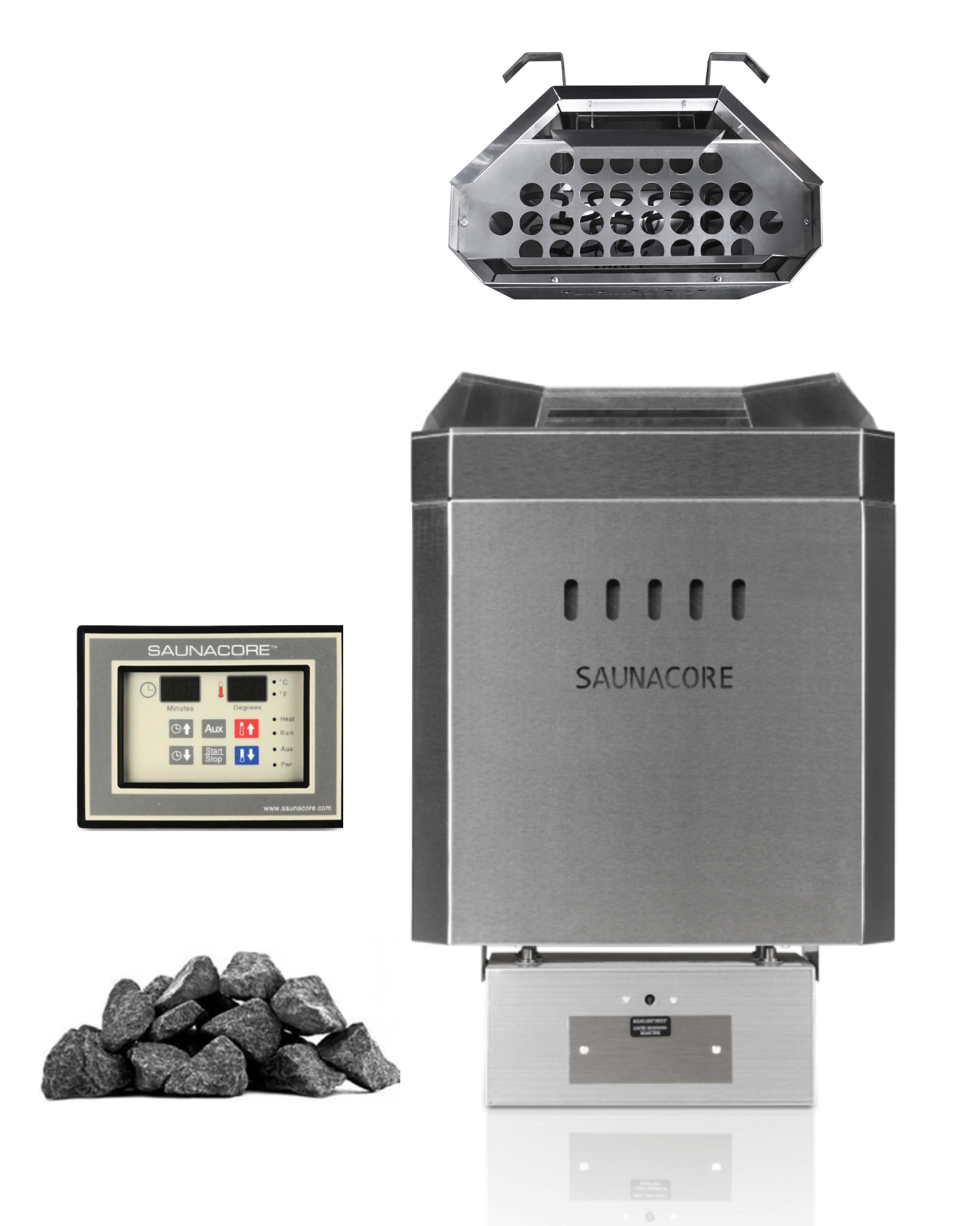 Saunacore Heaters Saunacore Special Edition Residential Heater Stove KW5BSE or KW5SE