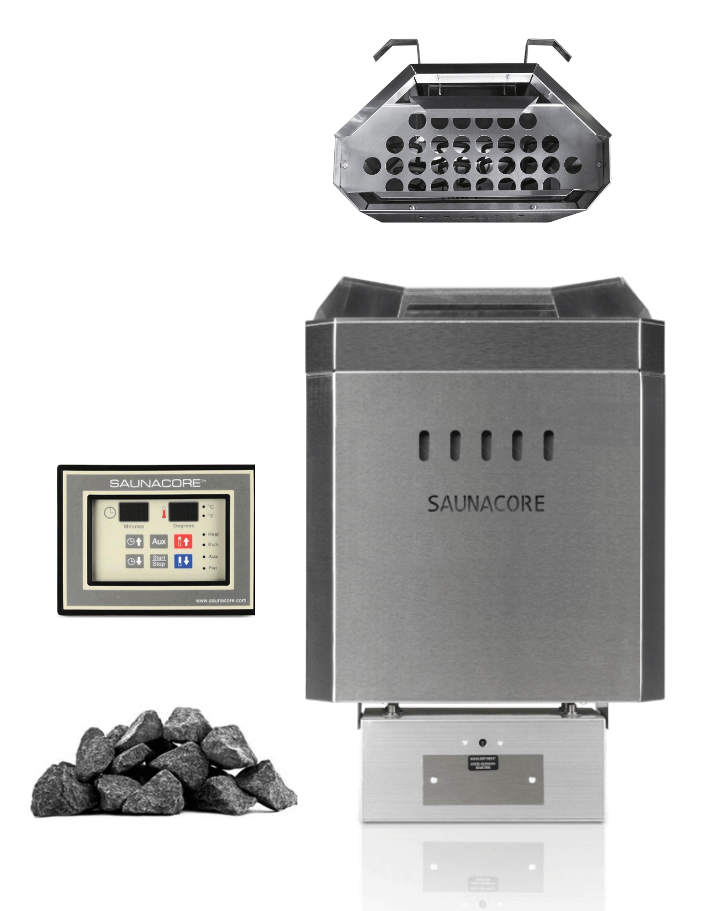 Saunacore Heaters Saunacore Special Edition Residential Heater Stove KW3BSE or KW3SE