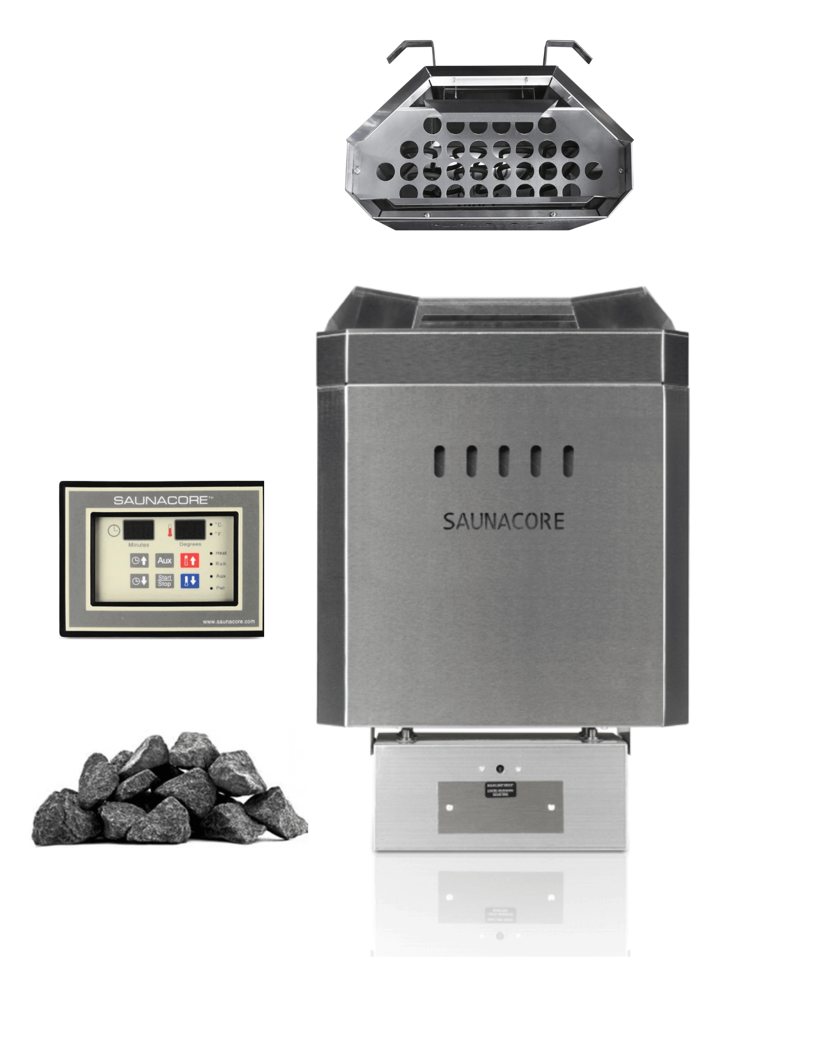 Saunacore Special Edition Residential Heater Stove KW4BSE OR KW4SE - My Sauna World