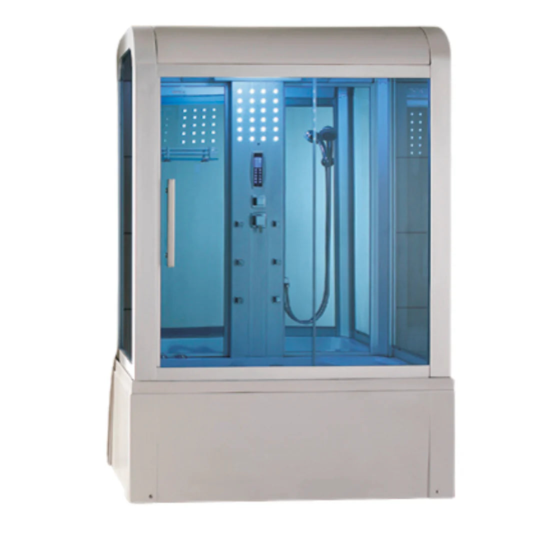 Mesa Showers Mesa WS-501 Yukon Steam Shower With Jetted Tub - 59"x 33.5"x 87"