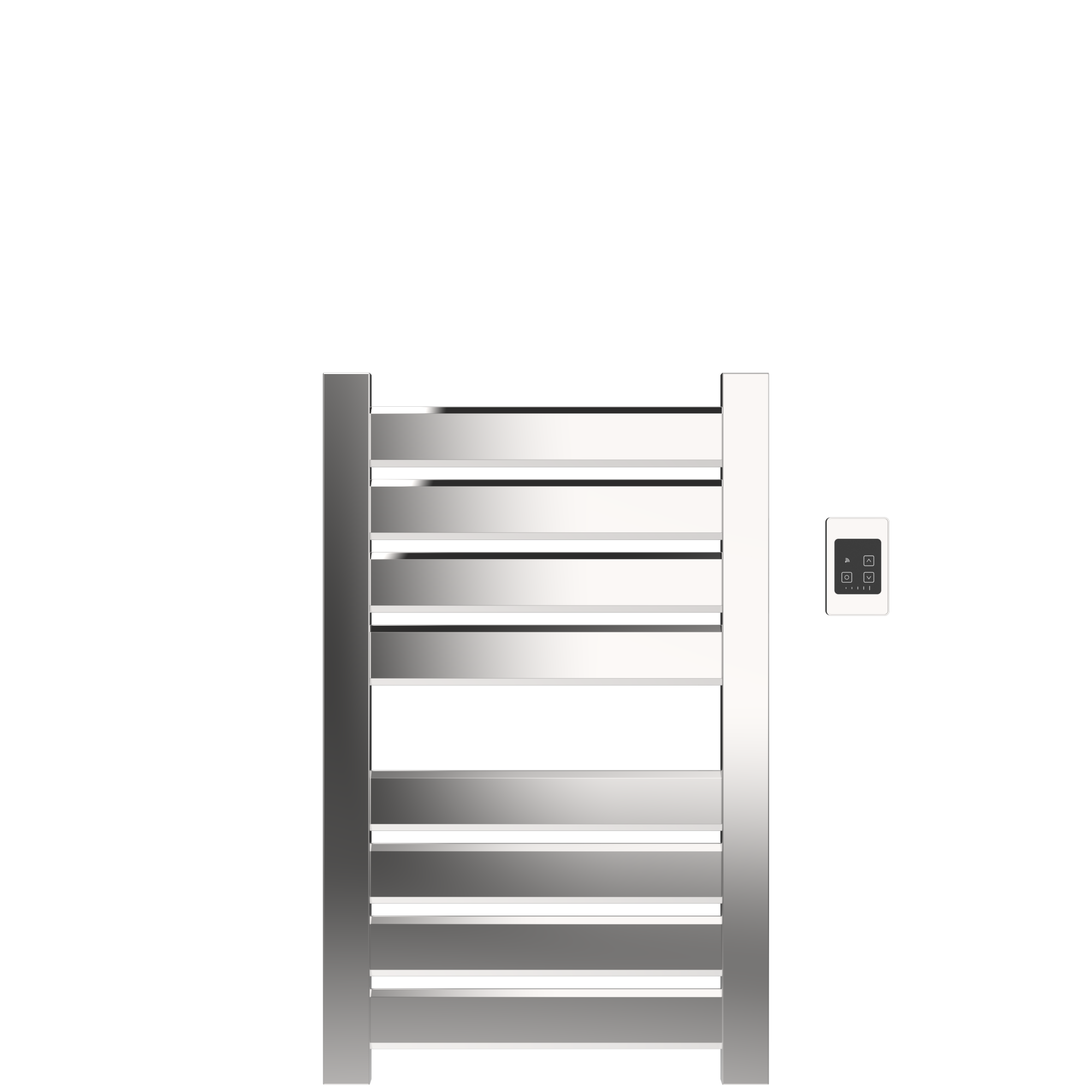 Amba Towel Racks Amba Vega Heated Towel Rack with 8 bars