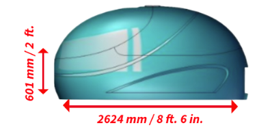 Dreampod Cold Plunge Tubs Dreampod Vmax Float Pod
