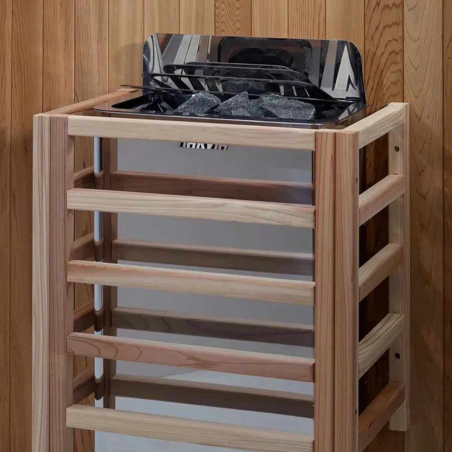 Golden Designs Saunas Golden Designs 2025 Updated Sundsvall 2 Person Traditional Sauna (GDI-7289-02)