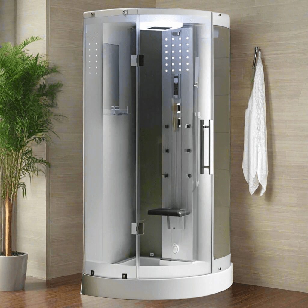 Mesa Showers Mesa WS-302 Steam Shower - 38"L x 38"W x 85"H
