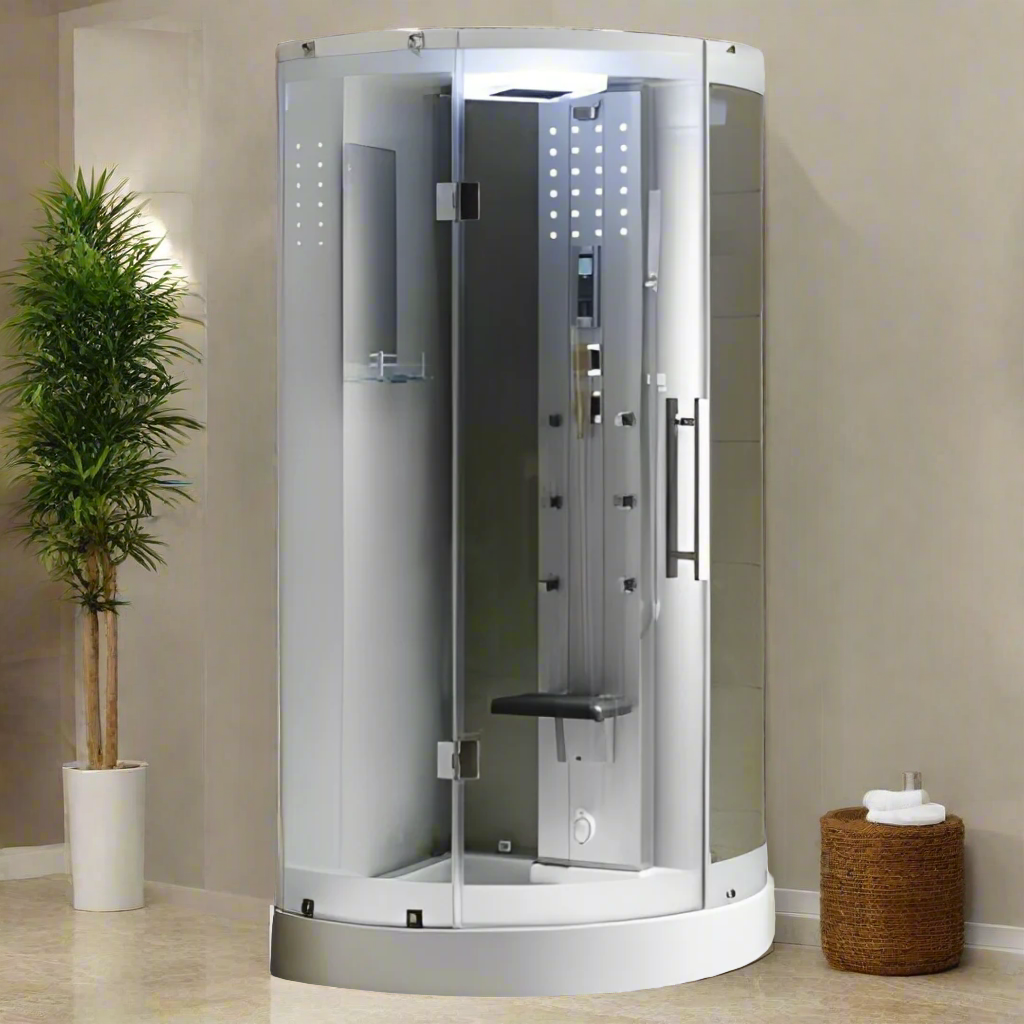 Mesa Showers Mesa WS-302 Steam Shower - 38"L x 38"W x 85"H