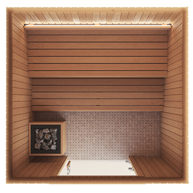 Auroom Emma Wood Cabin Sauna Kit
