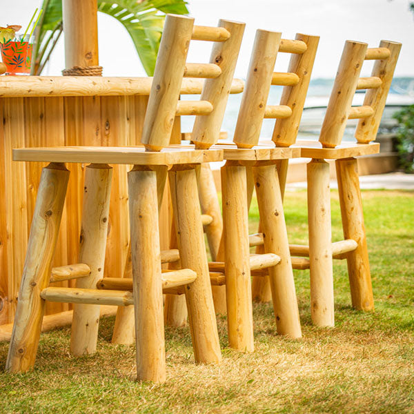 Dundalk LeisureCraft Outdoor Furniture Dundalk Leisure New Tropical Paradise Tiki Bar