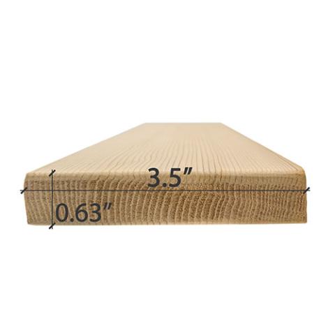 ProSaunas Accessories Prosaunas Cedar 1X4 VG S4SEE Sauna Wood