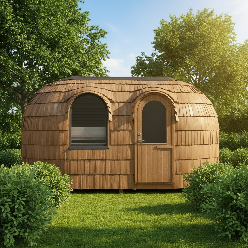 Iglucraft Saunas Iglucraft Double Iglusauna 4-6 Person Outdoor Sauna