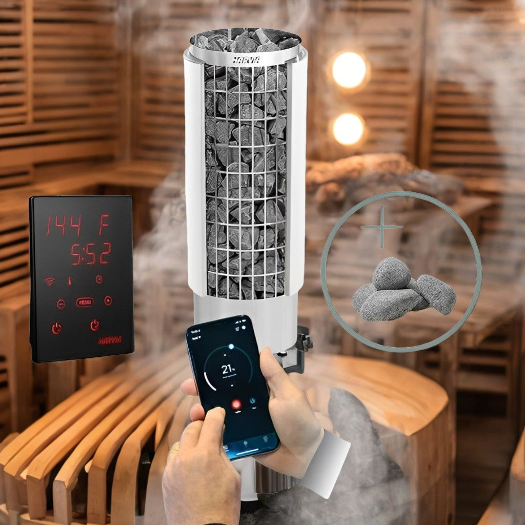 Harvia Heaters Harvia Cilindro Series 10.5kW Sauna Heater Package