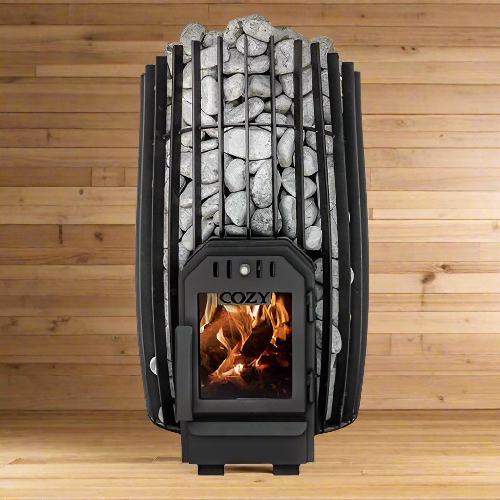 Cozy Heat Heaters Cozy Heat SW Thru-Wall Sauna Stove