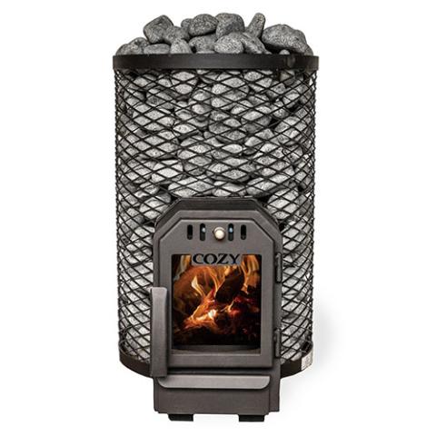 Cozy Heat Heaters Cozy Heat O Thru-Wall Sauna Stove