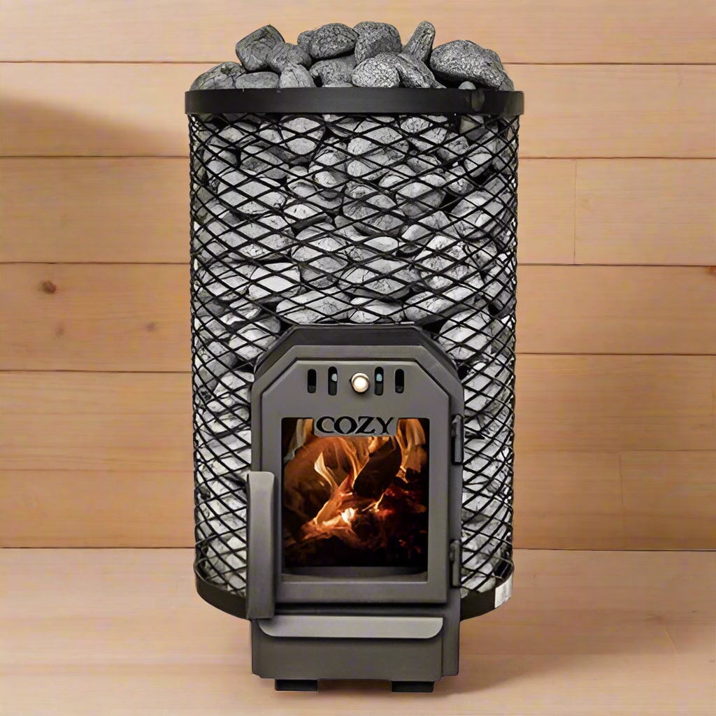 Cozy Heat Heaters Cozy Heat O Thru-Wall Sauna Stove