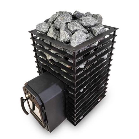 Cozy Heat Heaters Cozy Heat Quattro Thru-Wall Sauna Stove