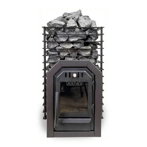 Cozy Heat Heaters Cozy Heat Quattro Thru-Wall Sauna Stove