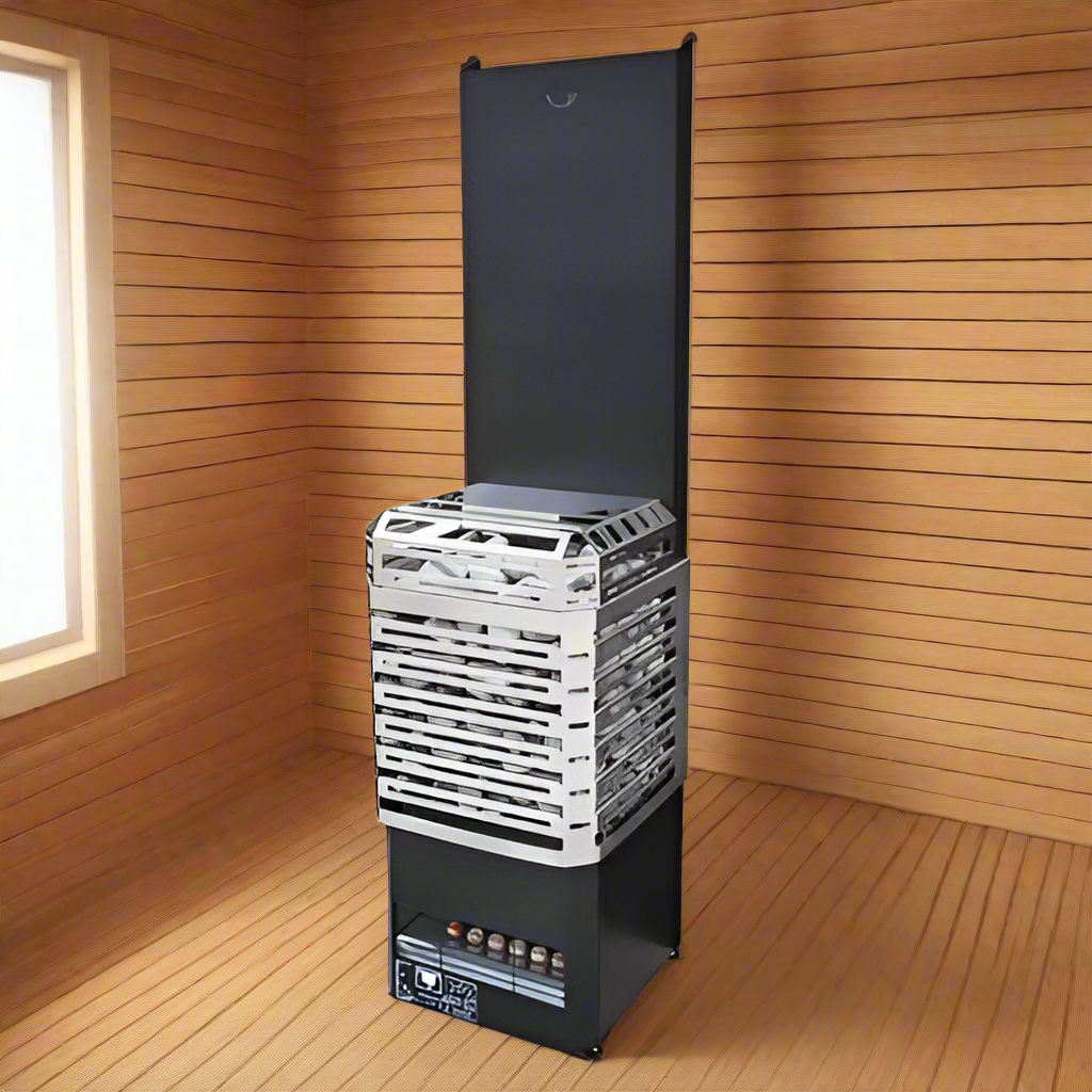 Saunum Heaters Saunum Air L 15 Series Sauna Heater w/Climate Equalizer, Stainless Steel