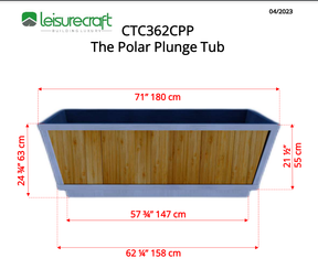 Dundalk Leisure Craft The Polar Plunge Tub