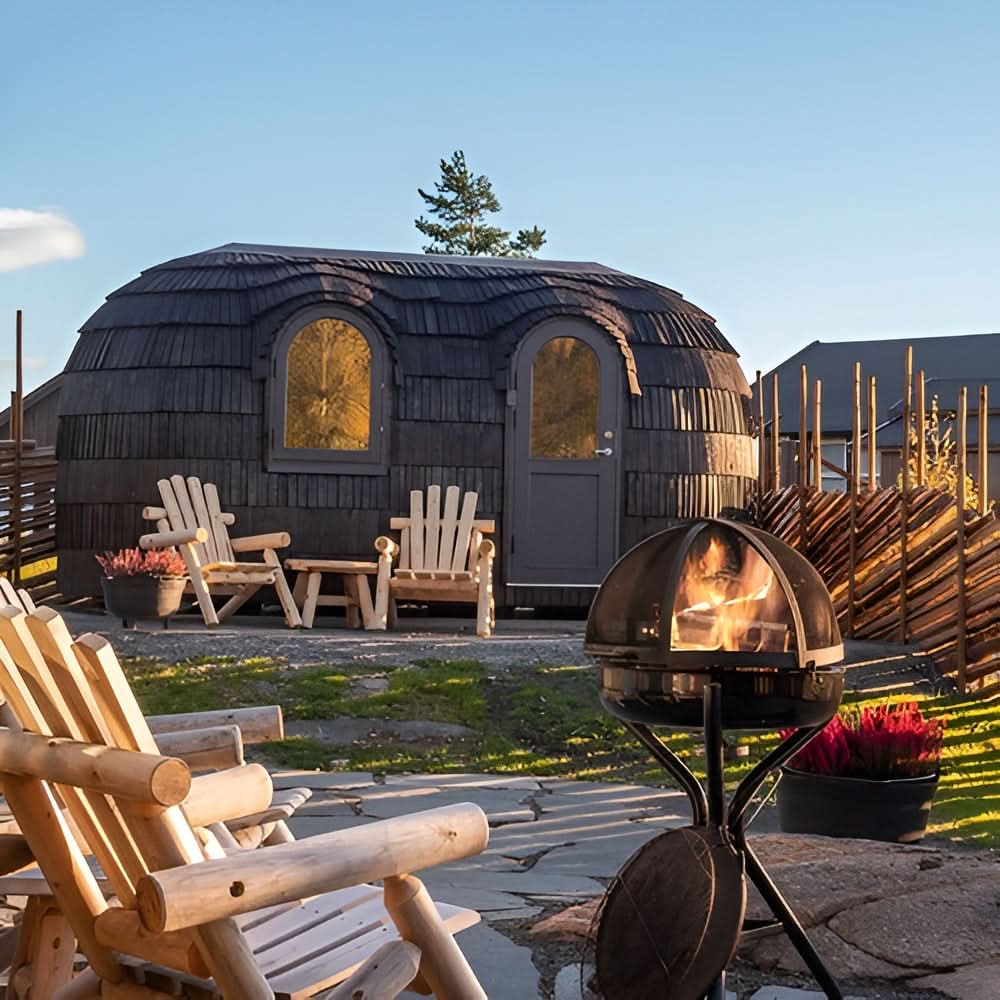 Iglucraft Saunas Iglucraft Double Iglusauna 4-6 Person Outdoor Sauna