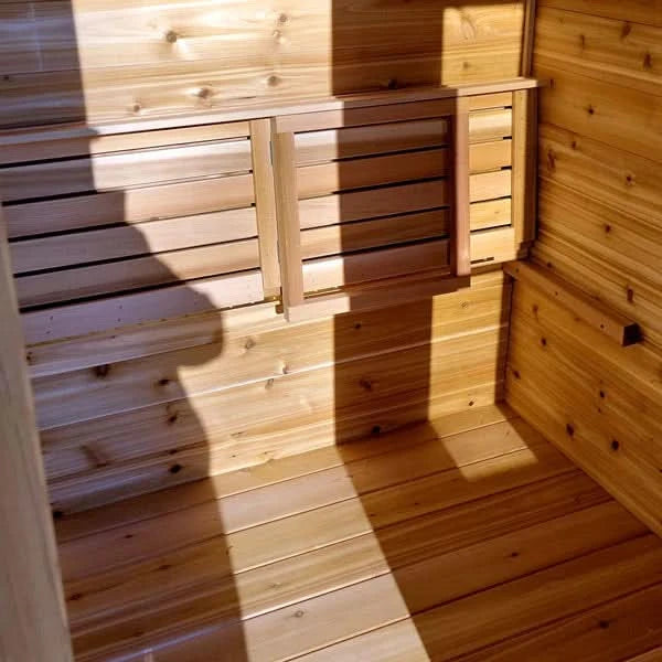 Dundalk LeisureCraft Saunas Dundalk LeisureCraft Knotty Cedar Outdoor Cabin Sauna