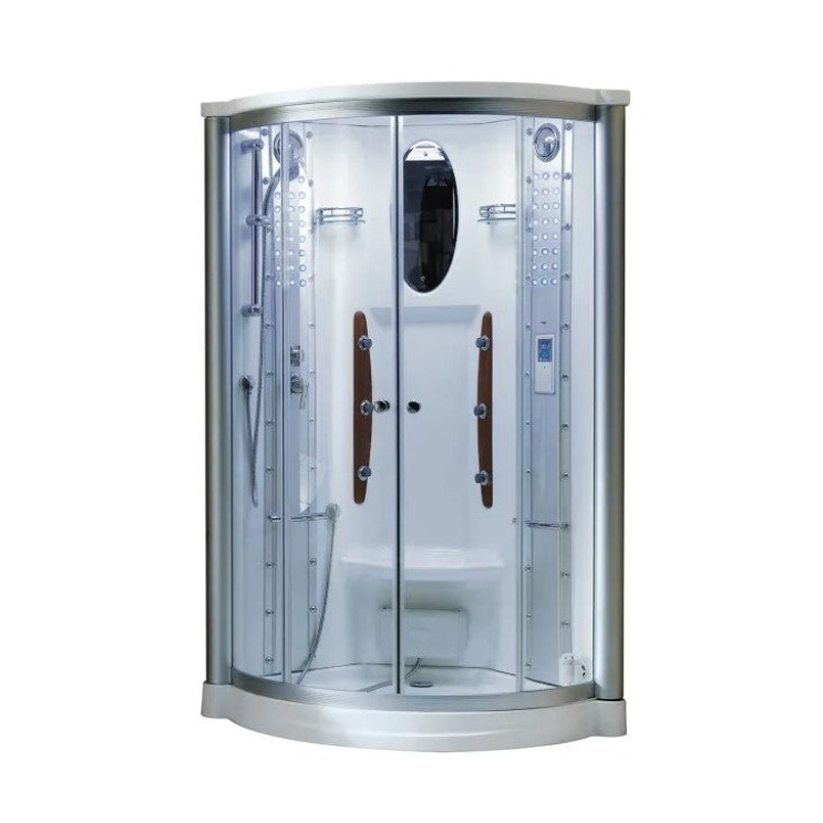 Mesa Showers Mesa WS-801A 1 Person Corner Steam Shower - 42"L x 42"W x 85"H