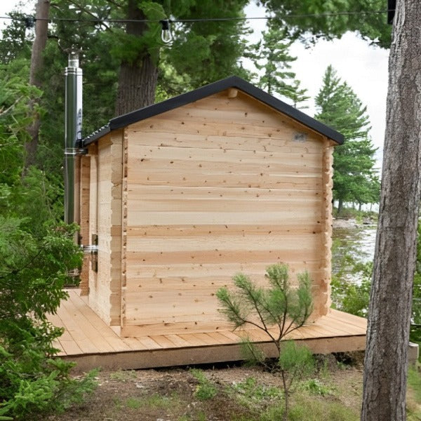 Dundalk LeisureCraft Saunas Dundalk Leisure Canadian Timber Georgian Cabin Sauna CTC88W