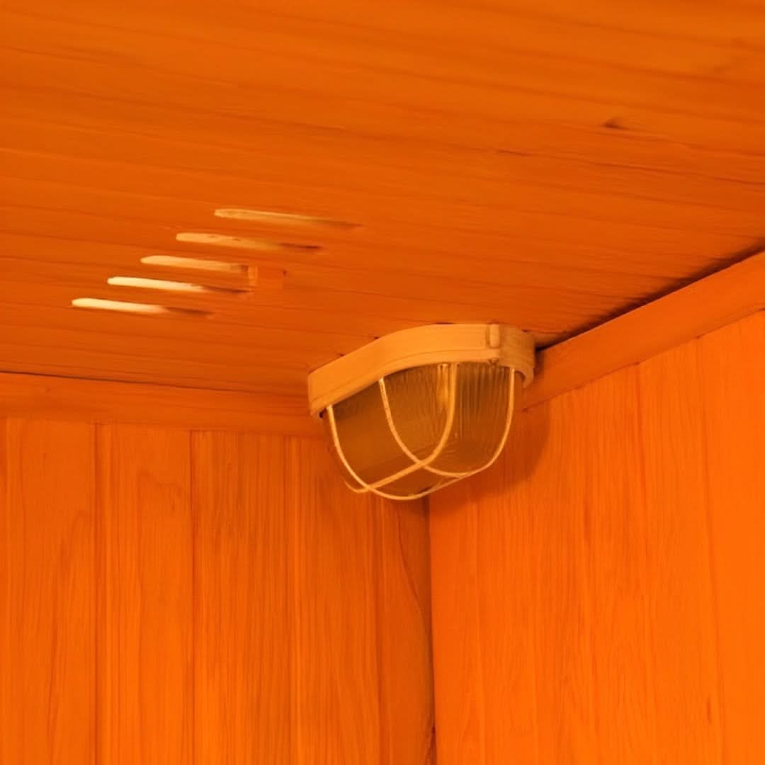 Sunray Saunas Sunray Southport 3-Person Indoor Traditional Sauna Single Bench