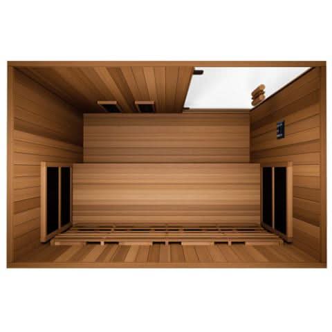 Finnmark Saunas Finnmark FD-3 Full Spectrum 4 Person Infrared Sauna