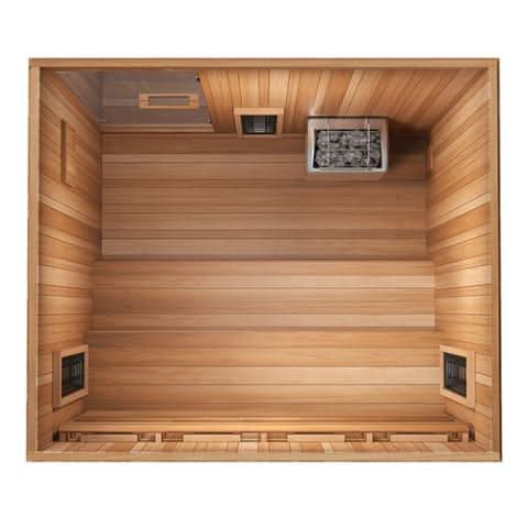 Finnmark Saunas Finnmark 4 Person FD-5 Trinity XL Infrared & Steam Sauna Combo