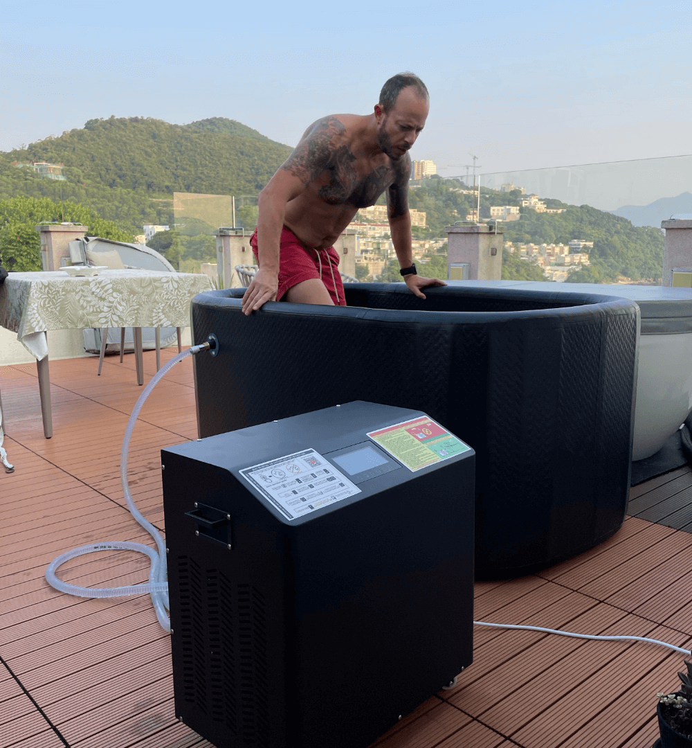 Dreampod Cold Plunge Tubs Dreampod Ice Bath FLEX With Chiller