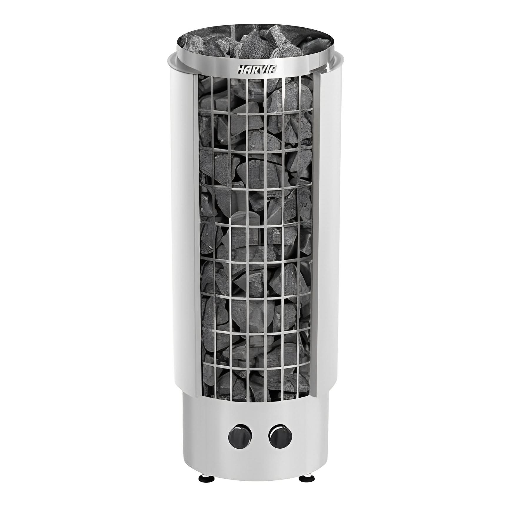 Harvia Heaters Harvia Cilindro PC90 9kW Electric Sauna Heater with Built-In Controls