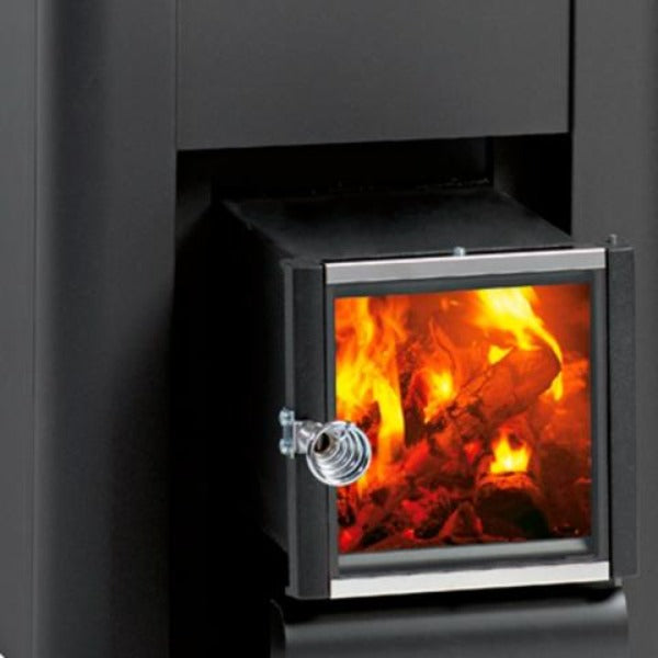 Harvia Pro 20 SL Wood Burning Sauna Stove with Firebox Extension - My Sauna World