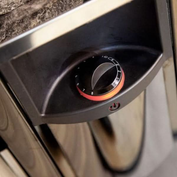 Harvia Heaters Harvia SW60 The Wall 6kW Electric Sauna Heater - Black Stainless Steel