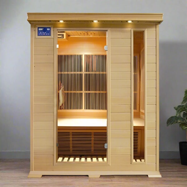 Sunray Saunas Sunray Aspen 3 Person Indoor Infrared Sauna