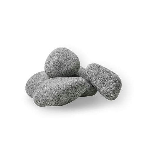 HUUM sauna stones included with the HIVE Flow Mini LS package
