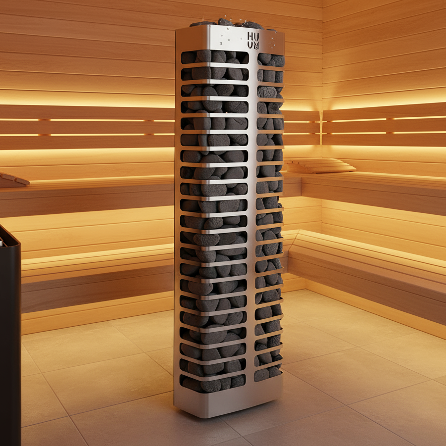 HUUM Heaters HUUM Steel 4 Mini Series 3.5kW Electric Sauna Heater