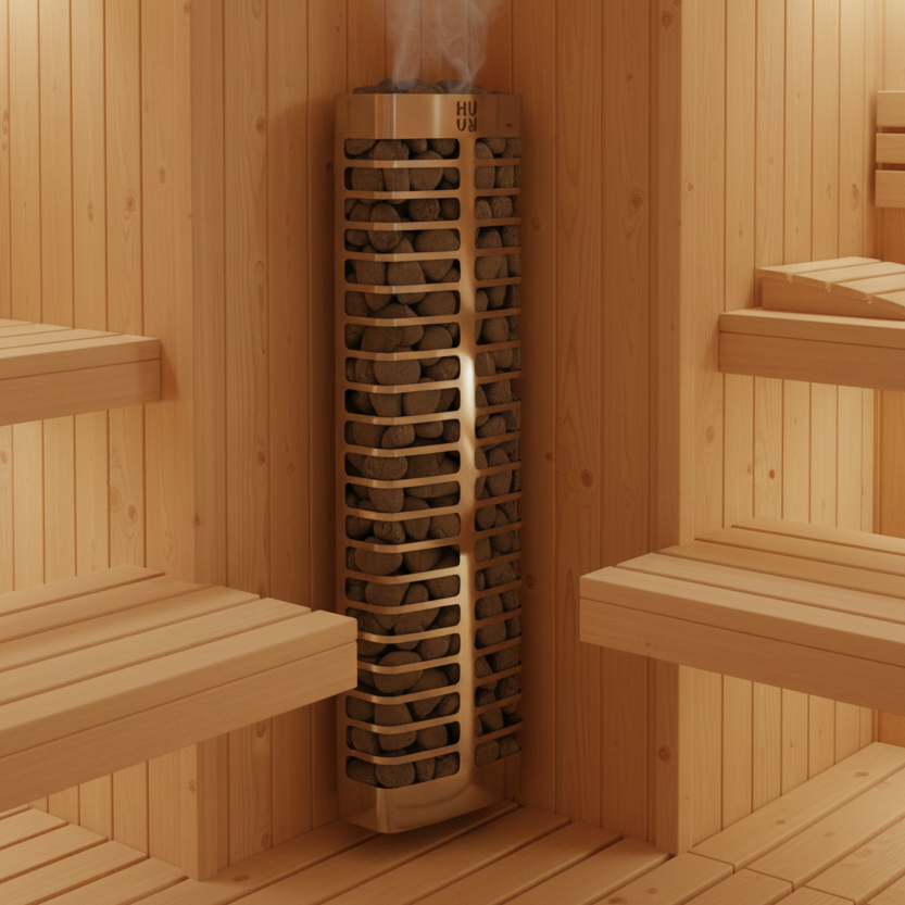 HUUM Heaters HUUM Steel 4 Mini Series 3.5kW Electric Sauna Heater