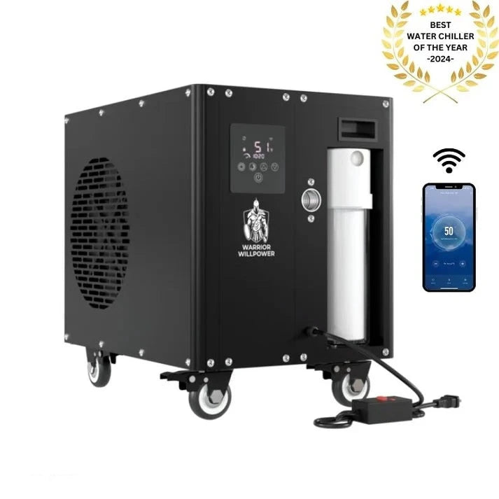 Warrior Willpower Chillers Warrior Max 1 HP Wi-Fi Water Chiller + Heater