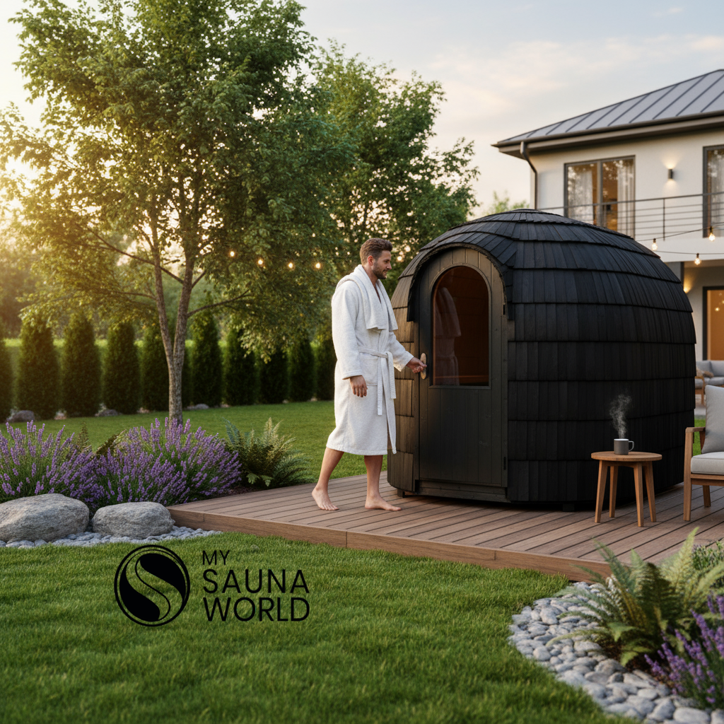 Iglucraft Saunas Iglucraft Single Iglusauna 4 Person Outdoor Sauna