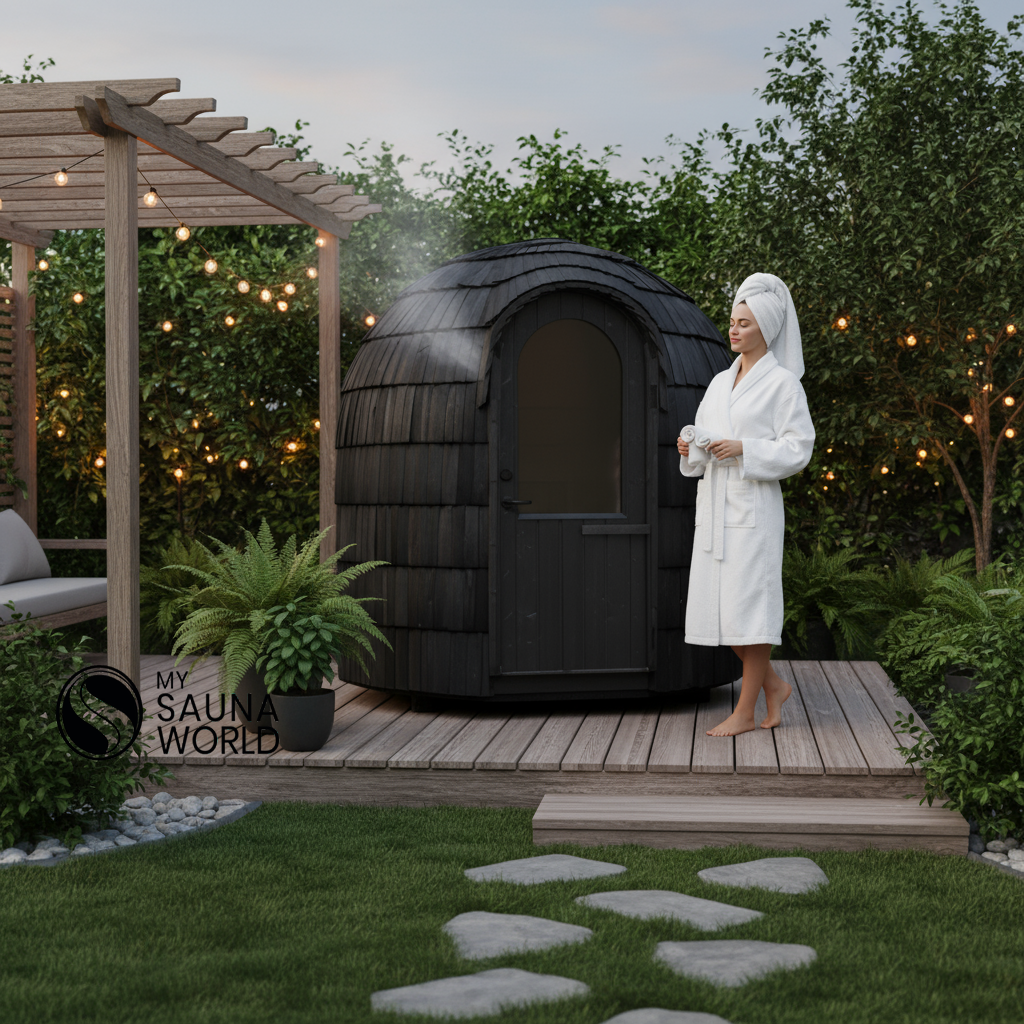 Iglucraft Saunas Iglucraft Single Iglusauna 4 Person Outdoor Sauna