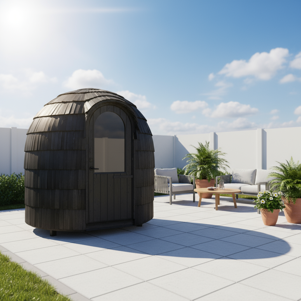Iglucraft Saunas Iglucraft Single Iglusauna 4 Person Outdoor Sauna