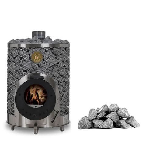 IKI Heaters IKI Original Wood-Burning Sauna Stove Package
