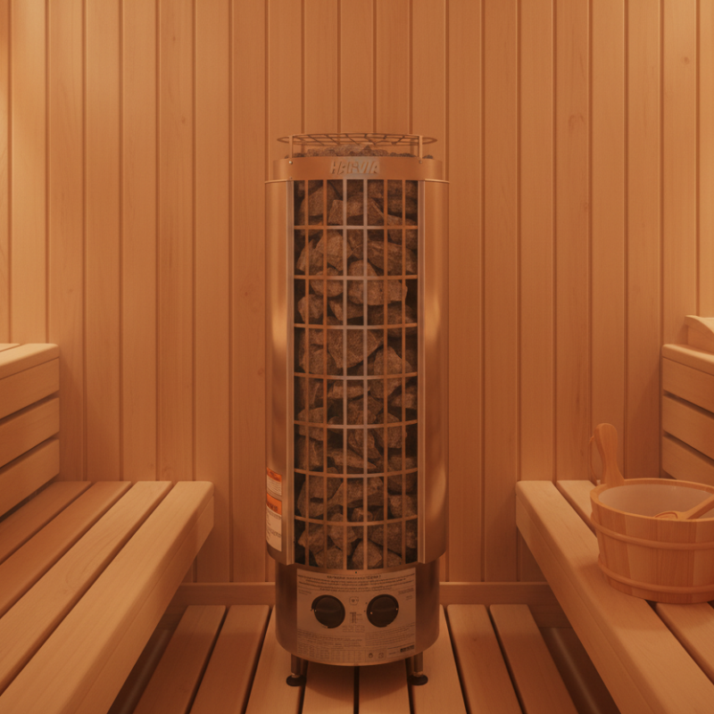Harvia Cilindro PC60 6kW Sauna Heater | My Sauna World