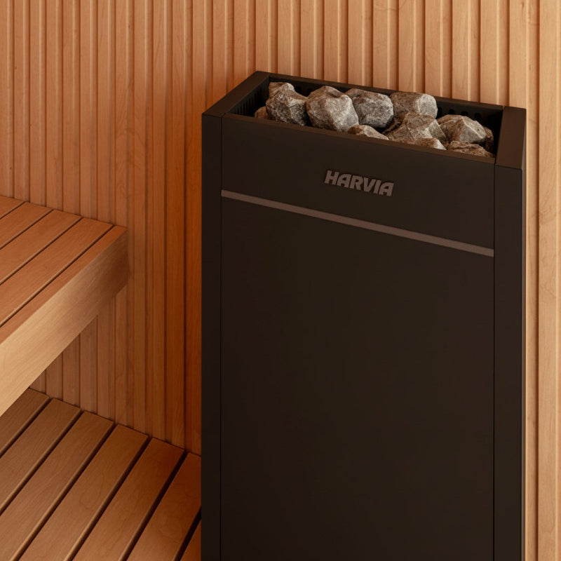Harvia Heaters Harvia Virta HL60E 6kW Electric Sauna Heater with Xenio Digital Controller