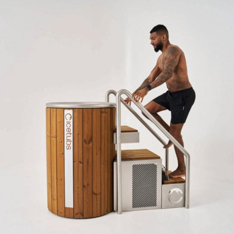 Icetubs Cold Plunge Tubs Icetubs IceBarrel Thermowood & Stainless Cold Plunge Tub