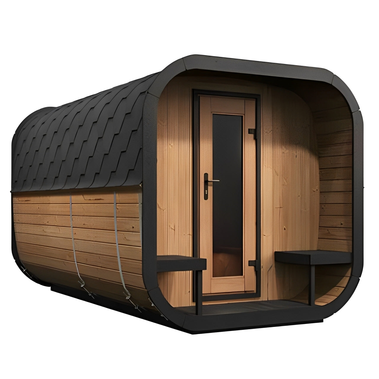 SaunaLife Saunas SaunaLife CL12GCP Luxury Sauna Suite Kit
