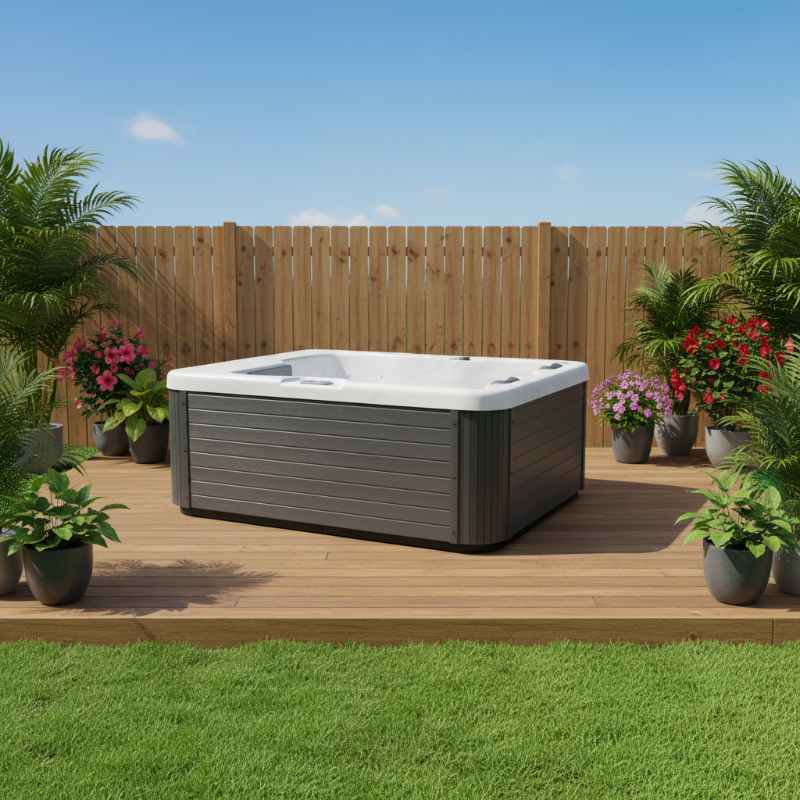 Luxury Spas Hot Tubs Luxury Spas Allure 3 Person Hybrid Plug N Play Hot Tub