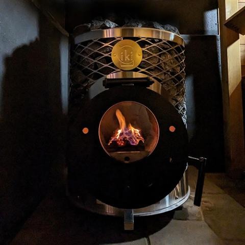 IKI Heaters IKI Mini 16.6kW Wood-Burning Sauna Stove